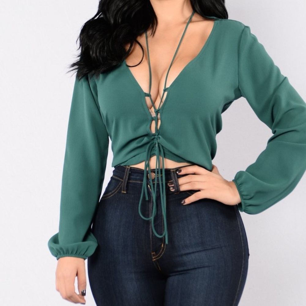 Fashion Nova Round And Round We Go Top